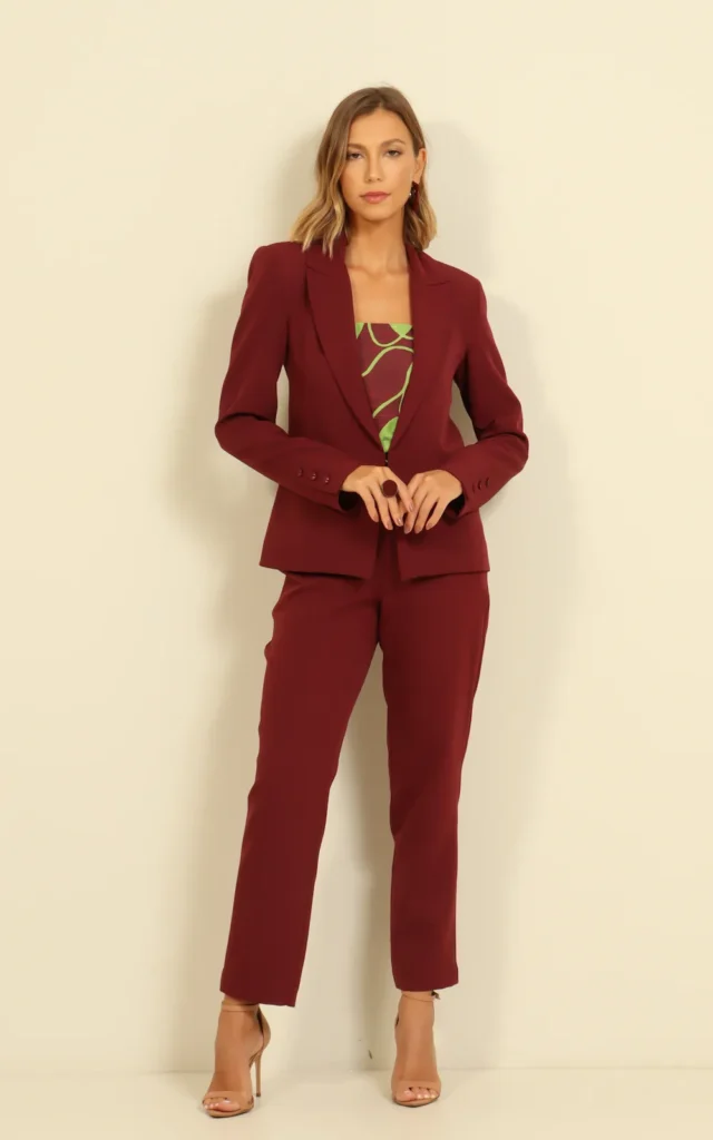 blazer colorido